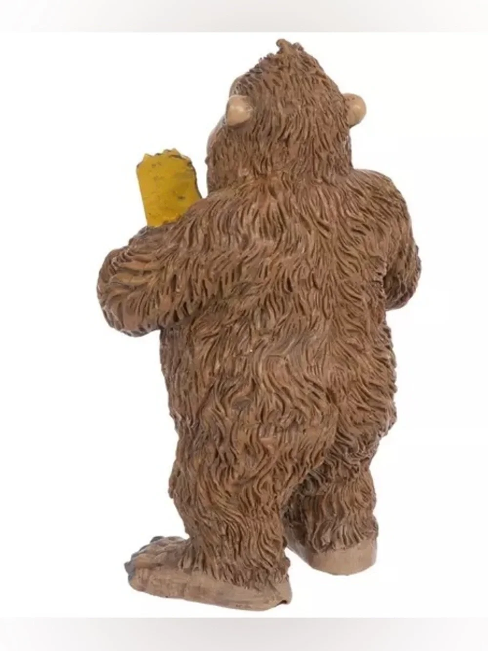 Sasquatch Eating Popcorn Figurine